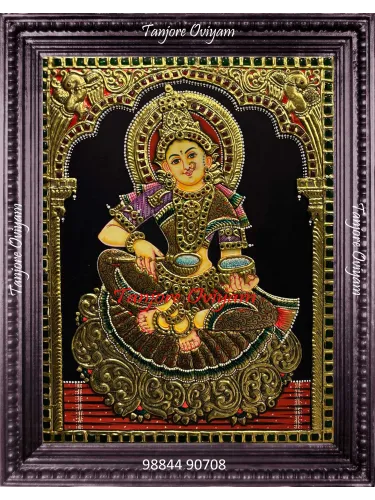Annapoorani Tanjore painting